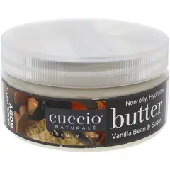 CUCCIO - Mezcla de mantequilla-Frijoles de vainilla y azucar-8oz