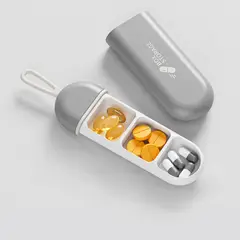 GENERICO - Pastillero tipo Llavero Portátil