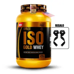 LEVEL PRO - Iso Gold Whey de 1kg Cookies+Straps