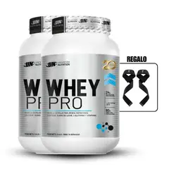 UNIVERSE NUTRITION - Whey Pro 1.1 kg Chocolate Pack X2+Straps