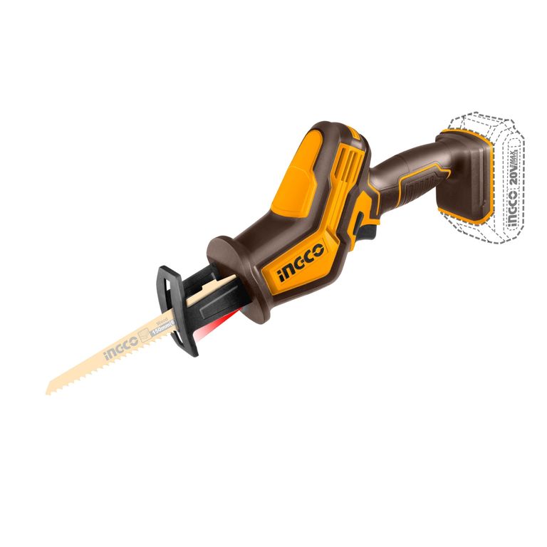 Sierra sable a bateria 20v p20s scarg Ingco