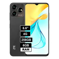 ZTE - Celular V50 DESING 6GB RAM 256GB NEGRO