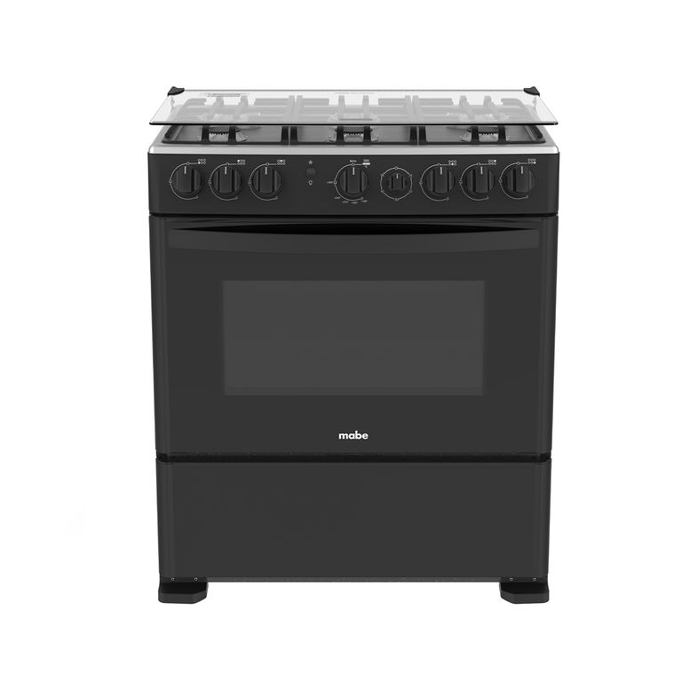 Cocina a Gas CMP3020FN1 30" 6 Hornillas Negro