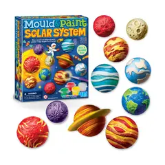 4M - Moldea y pinta figuras modelo sistema solar DIY