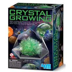 4M - Set de crecimiento de cristales color verde