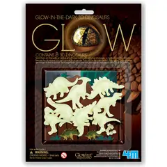 4M - Dinosaurios 3D brilla en la oscuridad