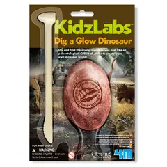 4M - Excava dinosaurio brilla en oscuridad