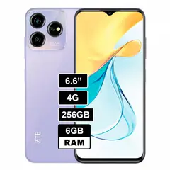 ZTE - Celular V50 DESING 6GB RAM 256GB MORADO