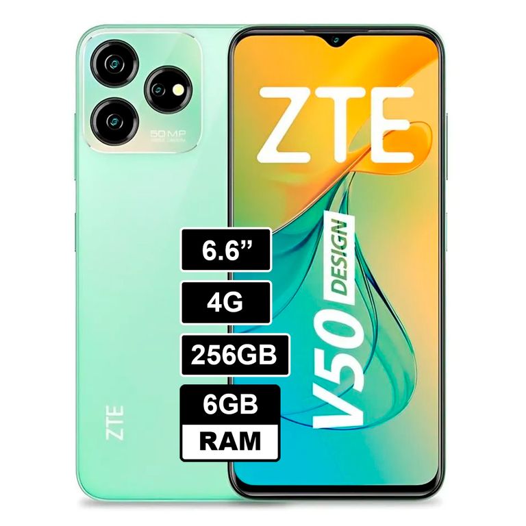 Celular V50 DESING 6GB RAM 256GB VERDE