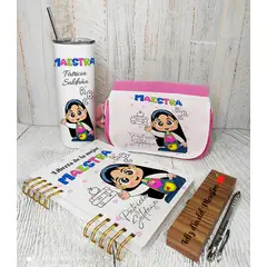 M MATIX SHOP - Matix-Regalos Personalizados- Dia del Maestro- Termo+ Neceser+ Libreta