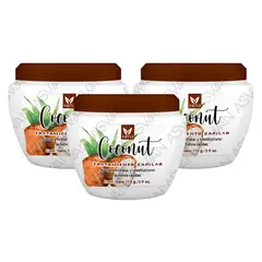 GENERICO - PACK DE 3 TRATAMIENTO CAPILAR COCONUT 110GR - VENA