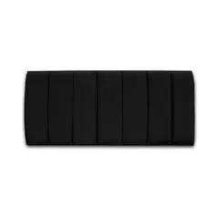 MUEBLES MACRUMO - Cabecera Aurea de 2 Plz- Color Negro