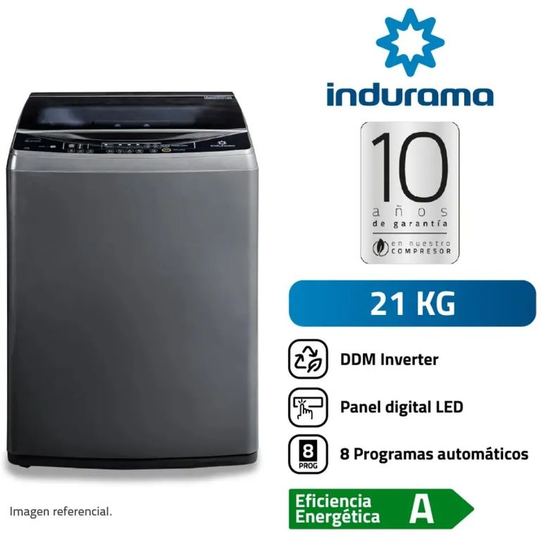 Lavadora Automática Inverter 21 Kg Croma LRI-21CRI
