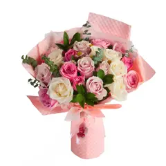 GENERICO - Ramo Mía Mix de rosas y follajes