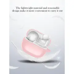 GENERICO - Funda de silicona para auriculares Xiaomi Redmi Buds 6 Pro - Rosado