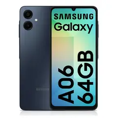 SAMSUNG - Celular Galaxy A06 64GB 4GB RAM Negro