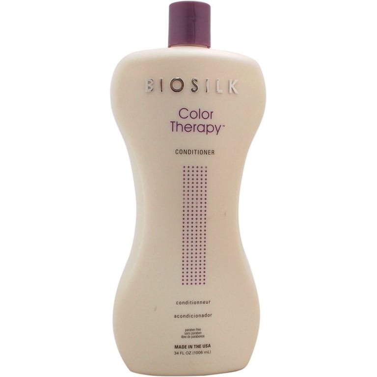 Acondicionador de terapia de color-Biosilk-34oz