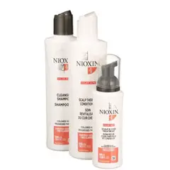 NIOXIN - Kit de adelgazamiento progresivo para el cabello tenido System 4-Nioxin Para Unisex-3pc