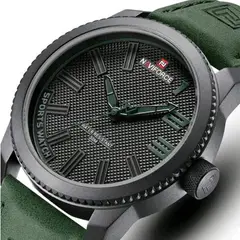 NAVIFORCE - Reloj Cuero Verde NF9202 Hombre