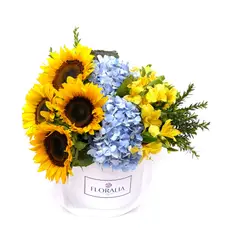 FLORALIA - Arreglo de Flores - Girasoles Mix - Amarillo