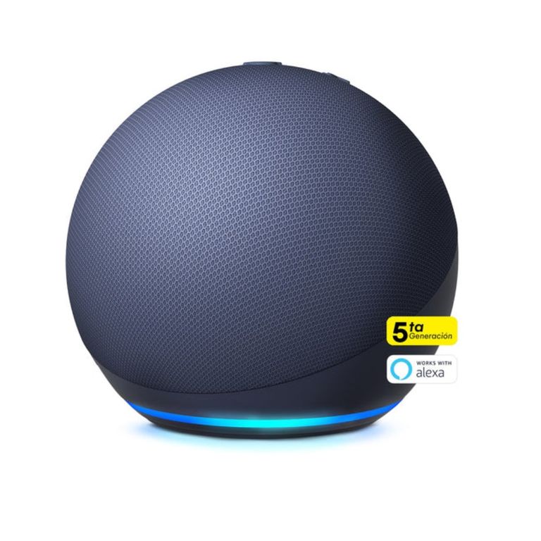 Altavoz inteligente Echo Dot 5ta generación control de voz con Alexa