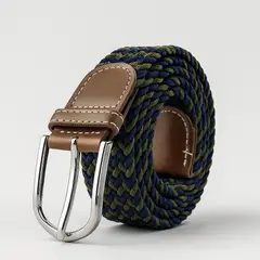 GENERICO - CORREA ELASTICA TRENZADA UNISEX