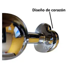 GENERICO - Plug De metal 8 x 3.5 talla M