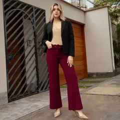 GENERICO - BLAZER DE PAÑO DE MUJER