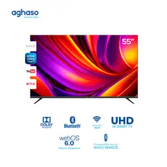 AGHASO - TELEVISOR 55 ULTRA HD 4K