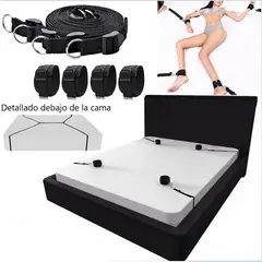 GENERICO - Esposas de pies y manos de Bondage para amarrar