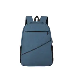 GENERICO - Mochila Urbana Porta Laptop Azul Acero