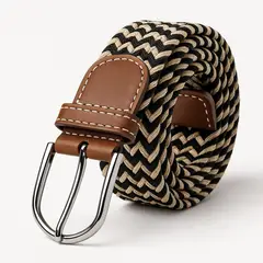 GENERICO - CORREA ELASTICA TRENZADA UNISEX