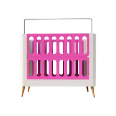 BH BARAKA HOME PREMIUM - Cuna Jez - Fucsia