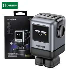 UGREEN - Cargador 100W GAN Carga Rapida Laptops Tablets y Smartphones