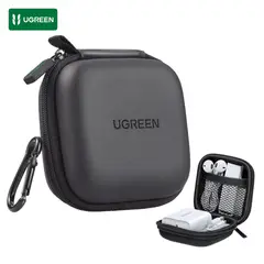 UGREEN - Estuche Diseño Premium para Audífonos Cargadores y Cables