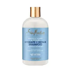 SHEA MOISTURE - Shampoo Hidratante y Reparador con Miel de Manuka y Yogur 384ml