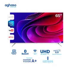 AGHASO - TELEVISOR 65 ULTRA HD 4K