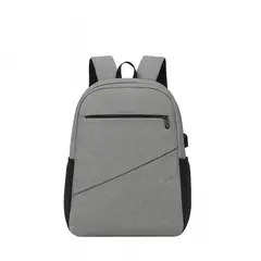 GENERICO - Mochila Urbana Porta Laptop Gris