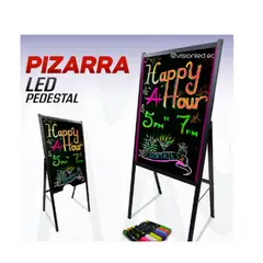 GENERICO - PIZARRA PEDESTAL NEGRA