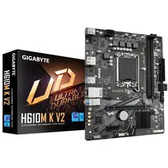 GIGABYTE - Placa Madre Intel H610M-K V2 DDR5 LGA 1700