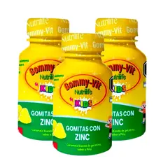 GENERICO - TRI PACK Gomitas con Zinc