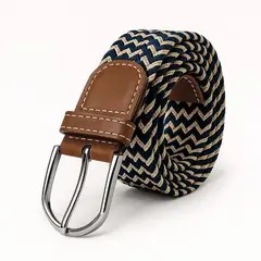 GENERICO - CORREA ELASTICA TRENZADA UNISEX