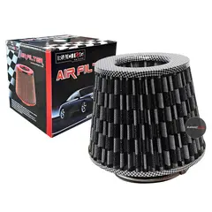 GENERICO - Filtro Conico Universal Carbon Black