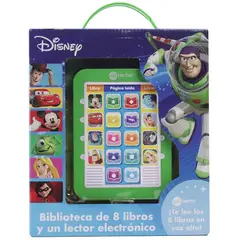 PI KIDS - DISNEY. BIBLIOTECA DE 8 LIBROS Y UN LECTOR ELECTRONICO