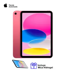 APPLE - IPad 11va Gen 11" Chip A16 256gb Wifi 2025 Rosa + Mica Hidrogel