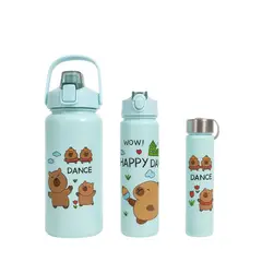 GENERICO - Tomatodo Capibara A-3889 2LT 3 en 1 Verde Claro