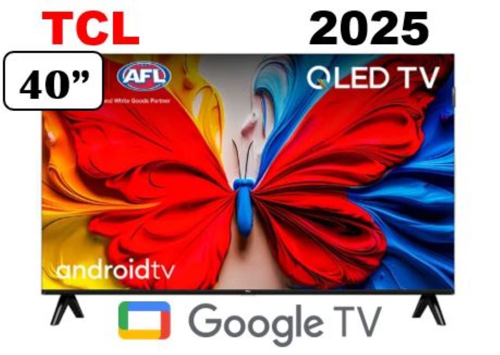 TELEVSOR 40 Pulgadas QLED GOOGLE TV 40S5K FHD