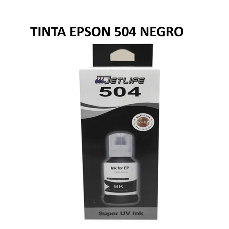 Tinta Epson T504 Negro