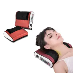 BOMIDI - Almohada Masajeadora Eléctrica Espalda Mp1 Rojo