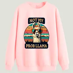 GENERICO - Polera Peru Modelo Not My Prob Llama